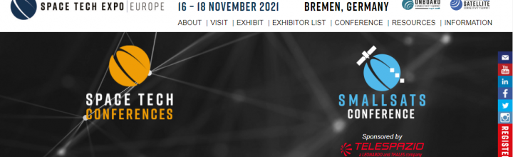Space Tech Expo | Europe – November 16-18 in Bremen